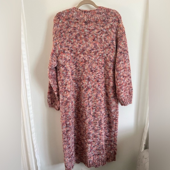 VICI multi-colored cozy duster cardigan - Picture 2 of 7